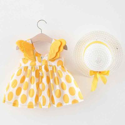 BABY SLEEVELESS WITH HAT 2PCS