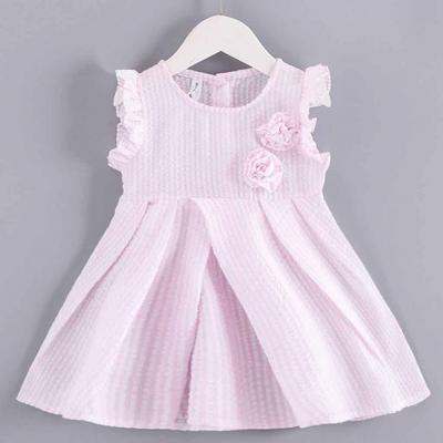 Toddler Kids Baby Girls Cotton Summer Dress