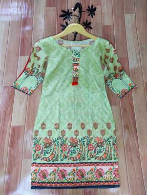 SUMMER LAWN FLORAL PRINT KURTI