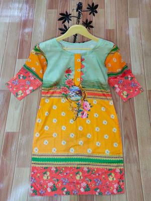 SUMMER LAWN FLORAL PRINT KURTI