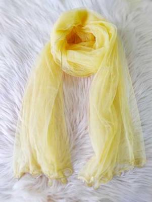 Net Dupatta Yellow